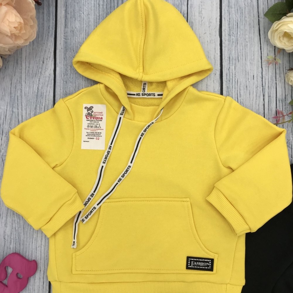 275-Ж. Костюм ясельный, хлопок 65%, 35% ПЭ, 3-х нитка (без начёса)  74,80,86,92