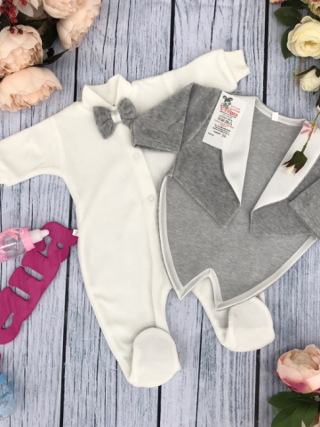 Купить оптом 115-С. Комбинезон с пиджаком,80% хлопок интерлок, 20% ПЭ велюр в Ставрополе