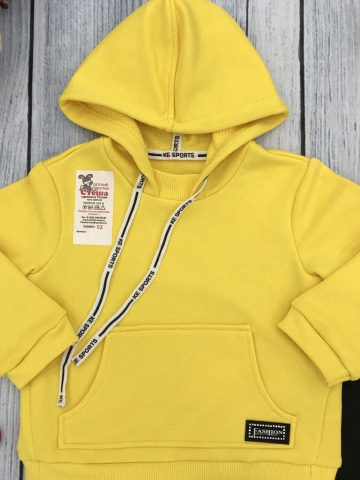 275-Ж. Костюм ясельный, хлопок 65%, 35% ПЭ, 3-х нитка (без начёса)  74,80,86,92