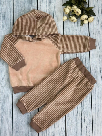 Купить оптом 117. Костюм ясельный, 80% хлопок, 20% ПЭ 80-86-92 в Ставрополе