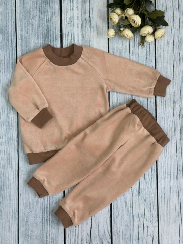 Купить оптом 343. Костюм ясельный, 80% хлопок, 20% ПЭ 80-86-92 в Ставрополе